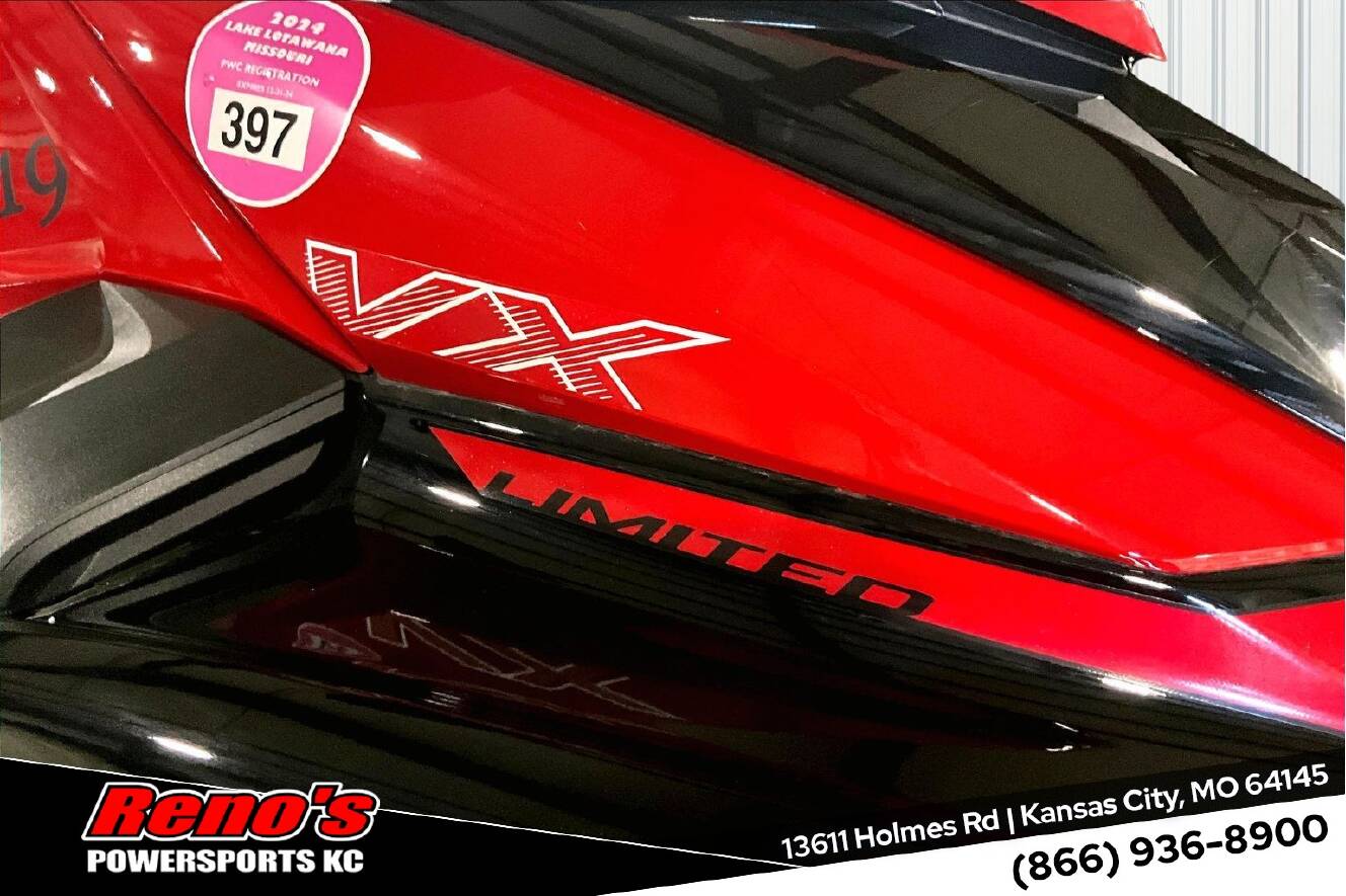A photo of this 2024 Yamaha VX LIMITED-TORCH RED/BLACK