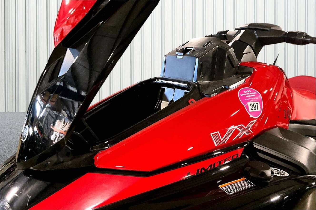 A photo of this 2024 Yamaha VX LIMITED-TORCH RED/BLACK
