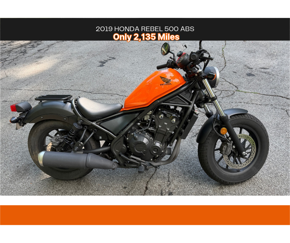 2019 Honda REBEL 500 ABS Cruiser motorcycle