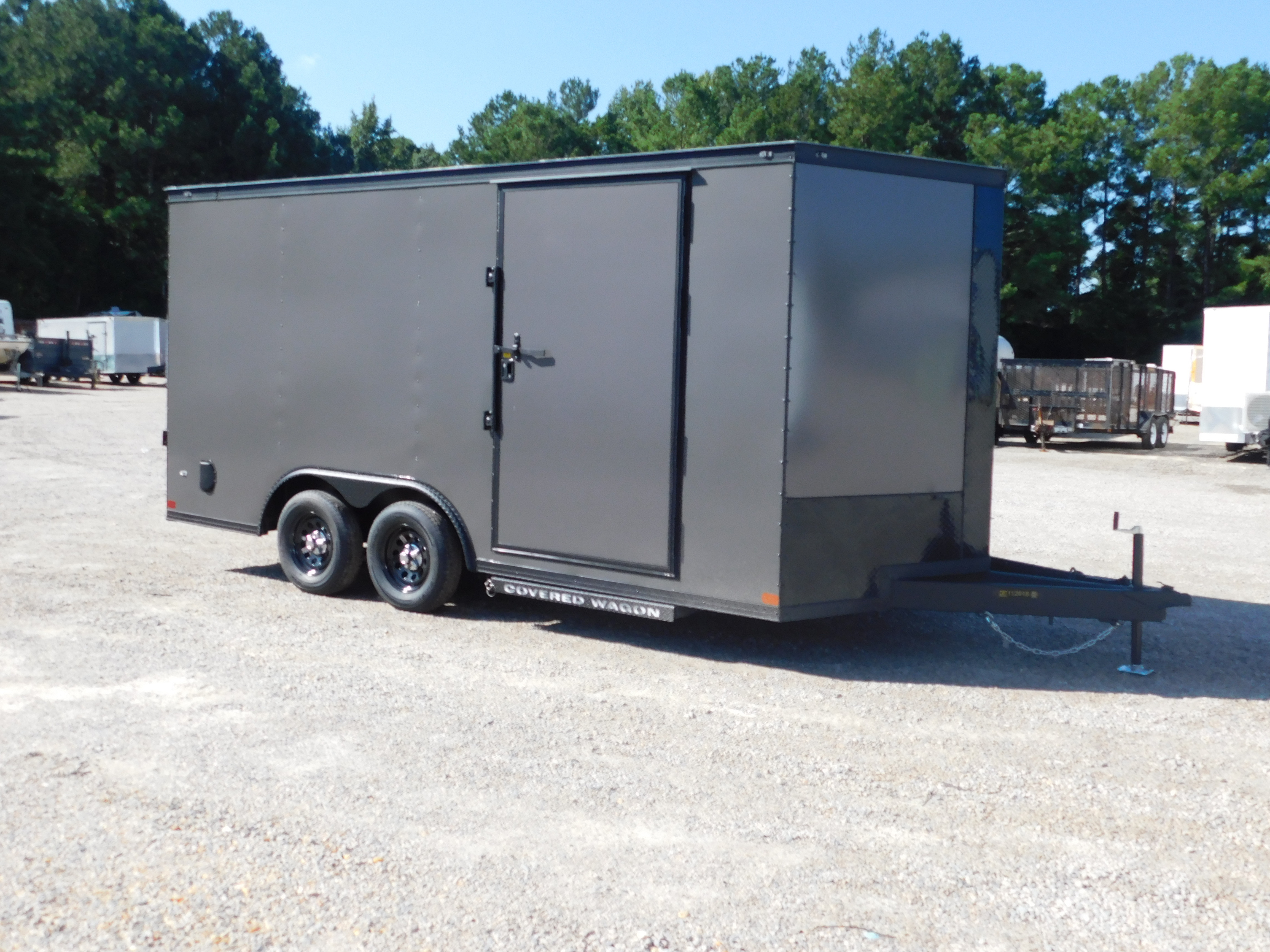 2027 Covered Wagon Trailers Covered Wagon Gold Series 8.5x16 Vnose with 3500lb Axle in Hope Mills, NC