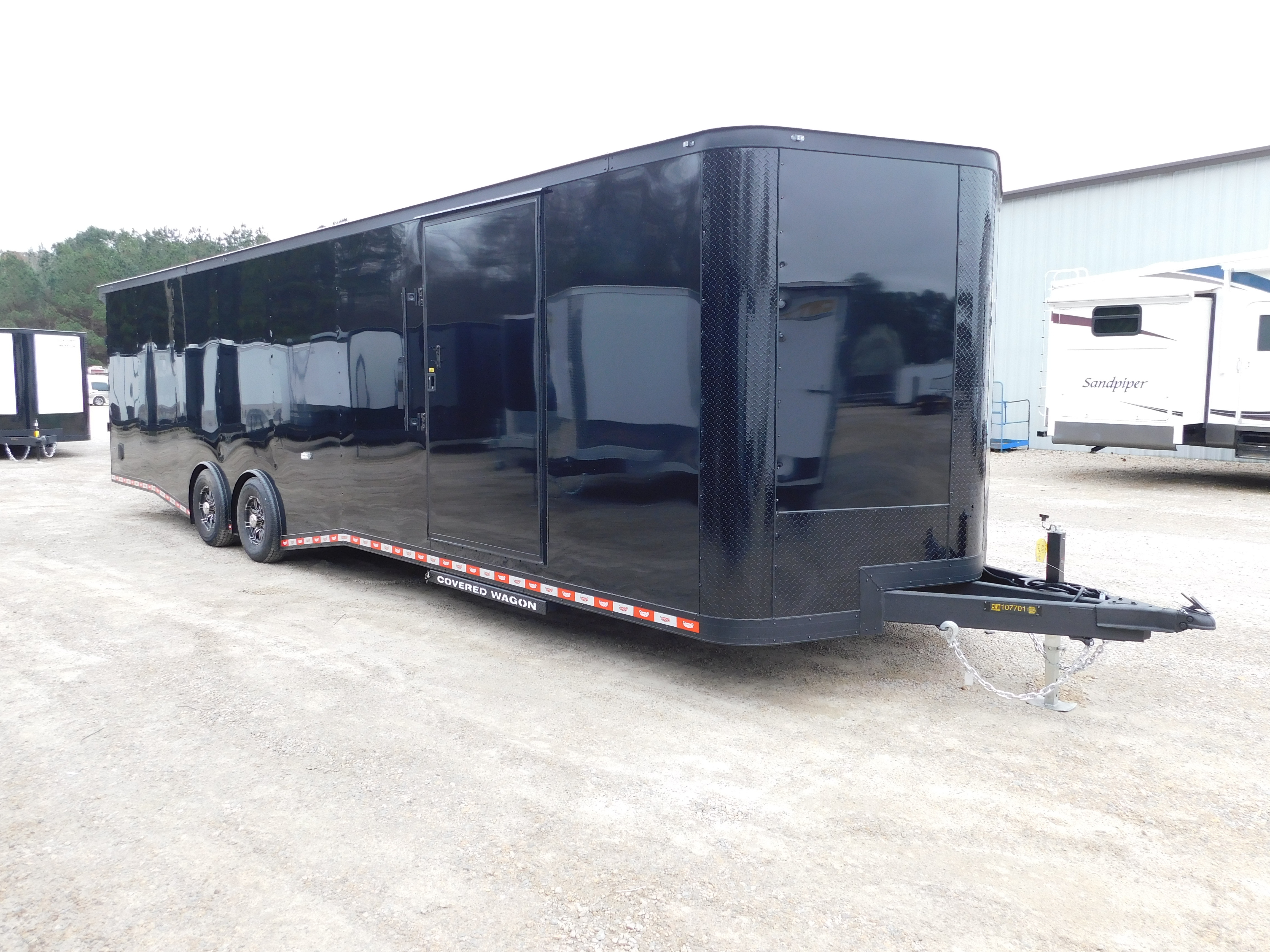 2026 Covered Wagon Trailers Covered Wagon Gold Series 8.5x32 Vnose with Ultimate Es in Hope Mills, NC