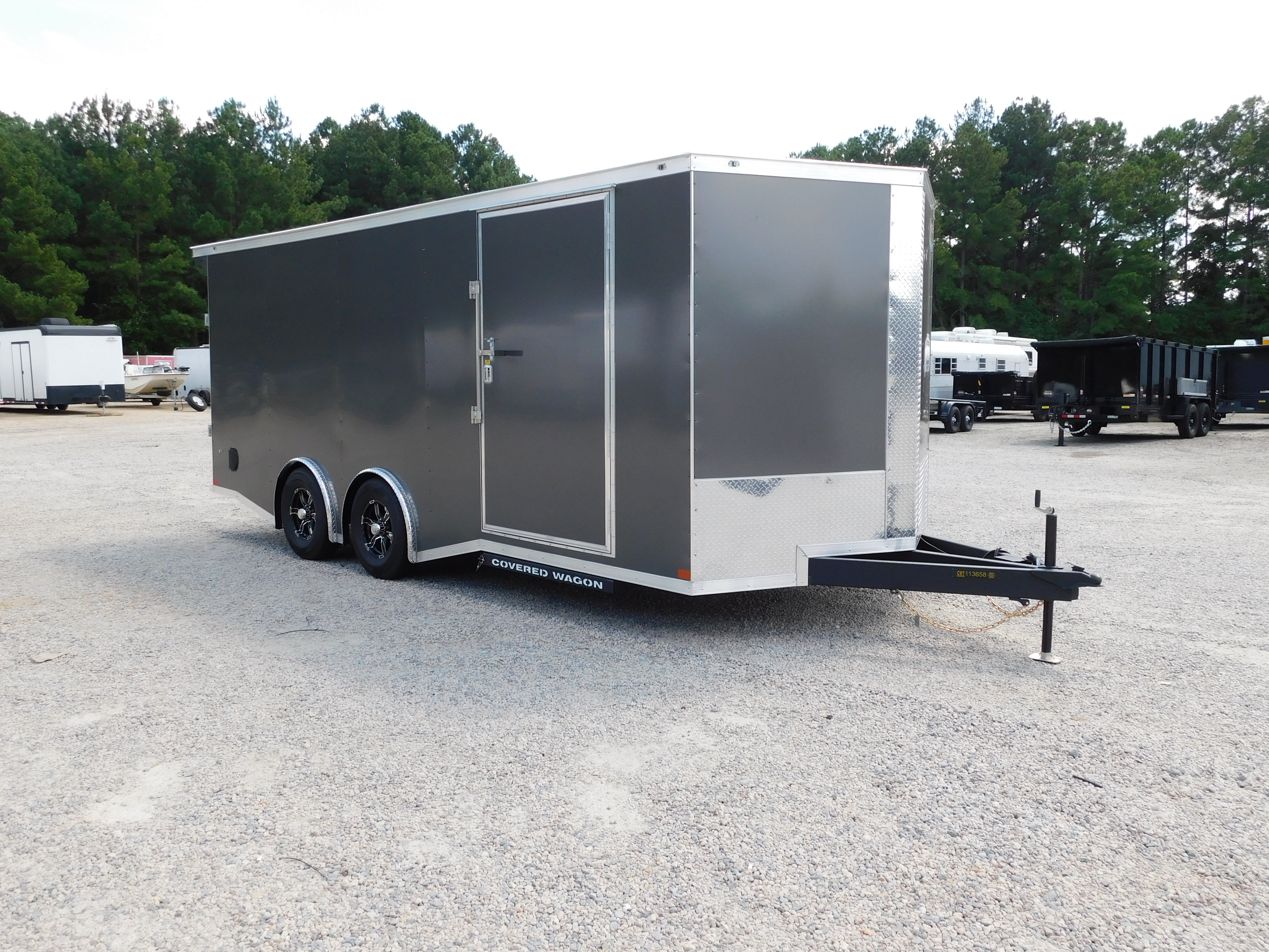 2027 Covered Wagon Trailers Covered Wagon Gold Series 8.5x20 Vnose with Ultimate Es in Hope Mills, NC