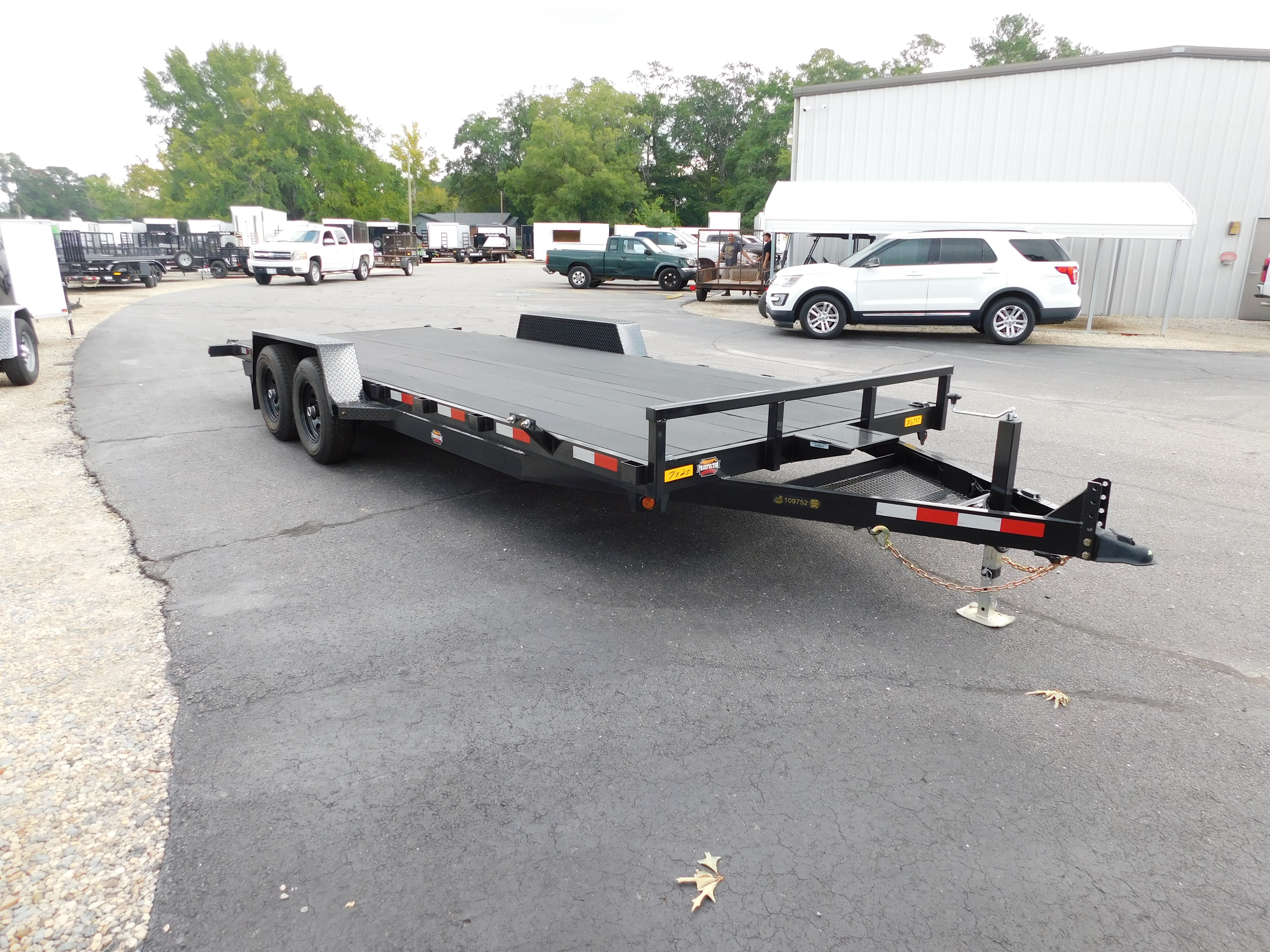 2027 Covered Wagon Trailers Covered Wagon Prospector 7 X 20 Open Trailer with 5200l in Hope Mills, NC