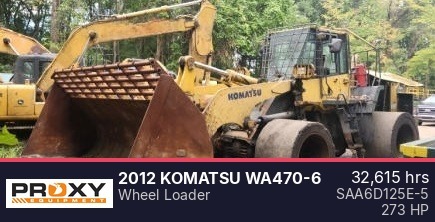 2012 KOMATSU WA470-6 in Trenton, NJ