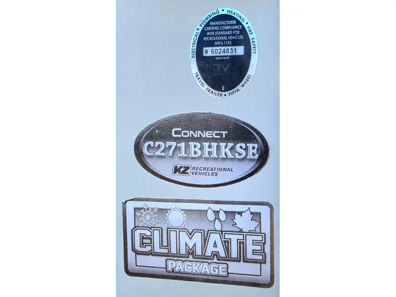 2021 Kz Connect C271BHKSE