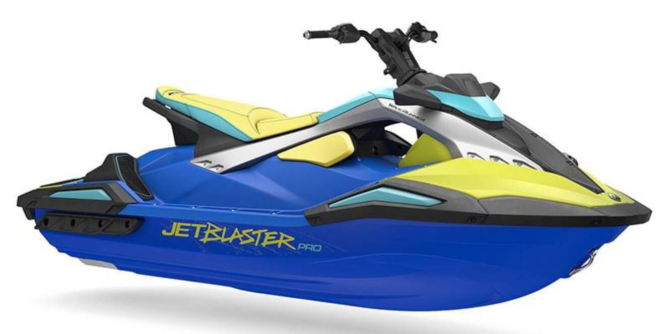 A photo of this 2026 Yamaha WaveRunner JetBlaster PRO 3-Up