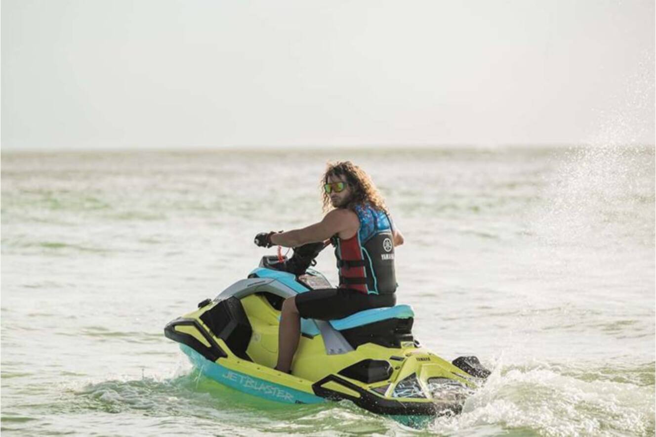 A photo of this 2025 Yamaha WaveRunner JetBlaster PRO 2-Up