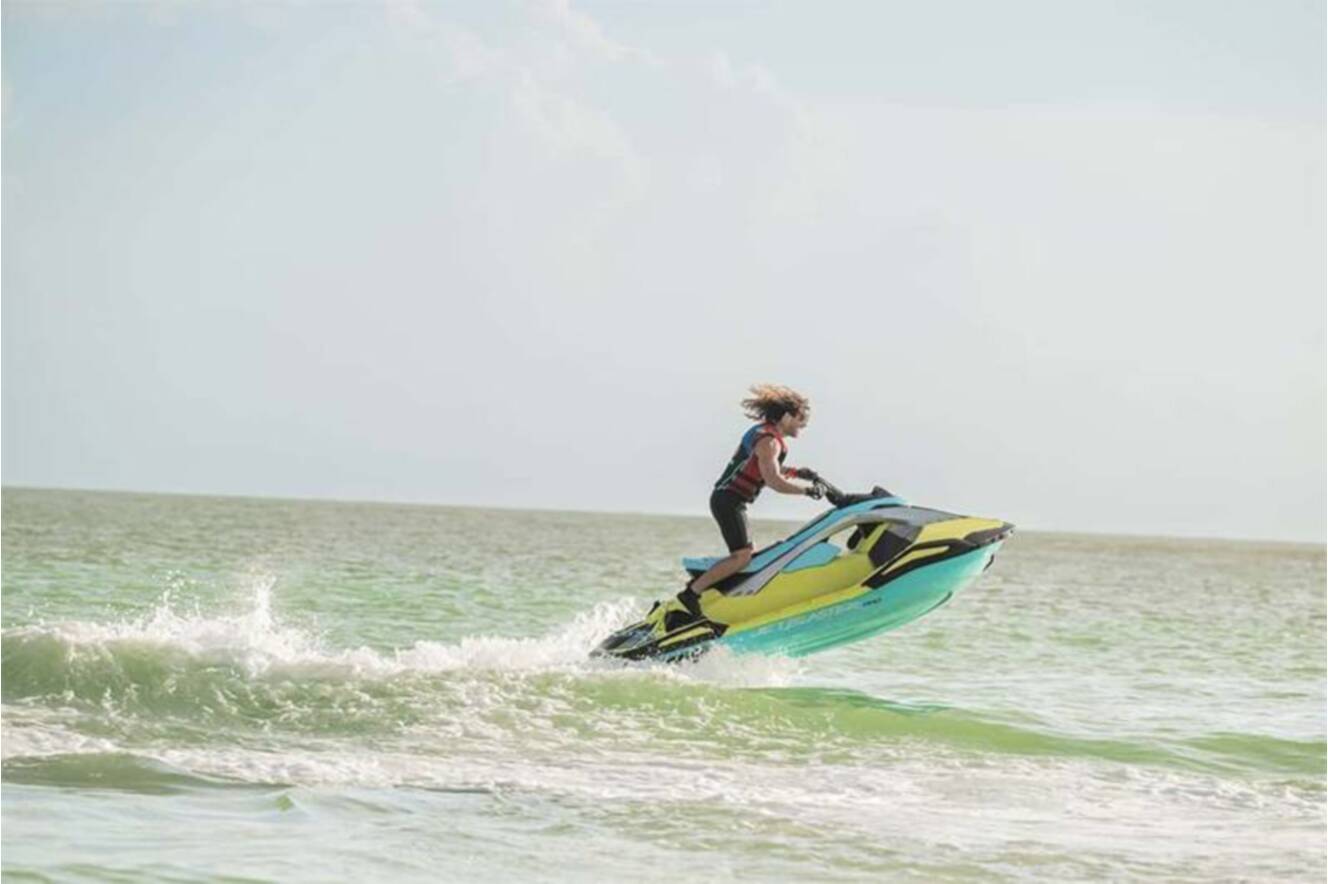 A photo of this 2025 Yamaha WaveRunner JetBlaster PRO 2-Up