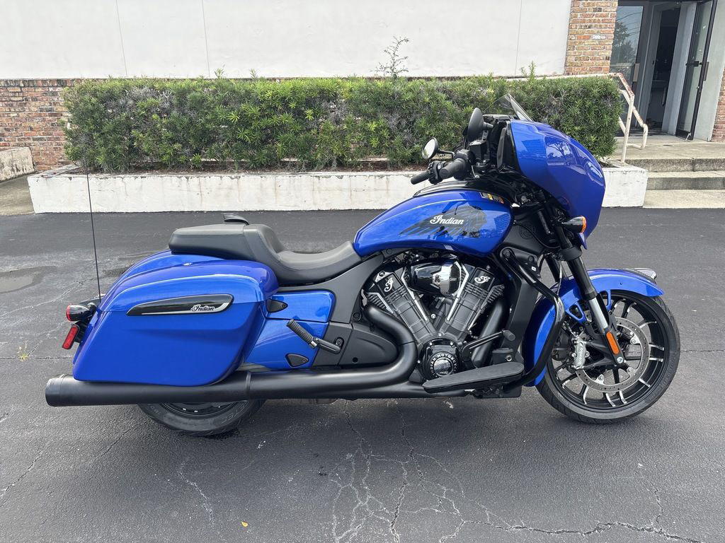 2026 Indian Chieftain Powerplus Dark Horse Deep Blue Metallic DARK HORSE in Daytona Beach, FL