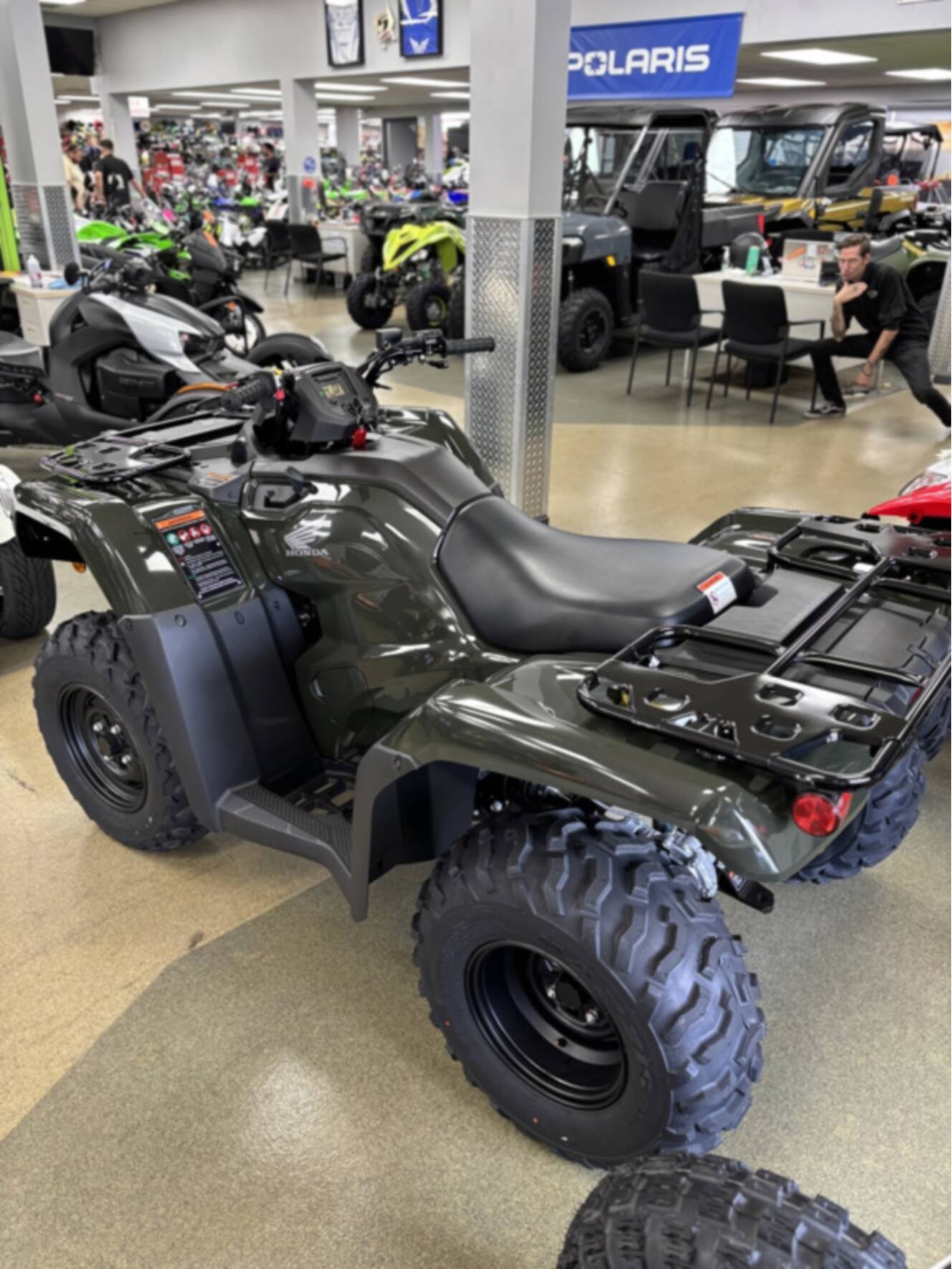 A photo of this 2027 Honda FourTrax Rancher 4X4