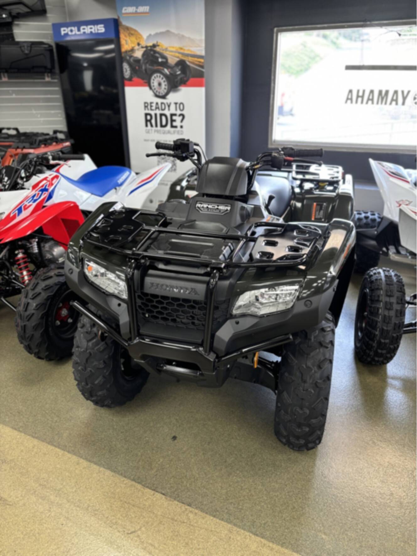 A photo of this 2027 Honda FourTrax Rancher 4X4