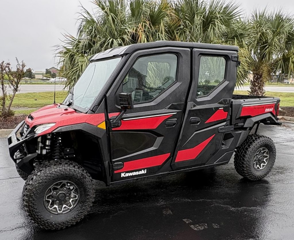2025 Kawasaki Ridge Crew Hvac HVAC Camo UTV/Utility ATV