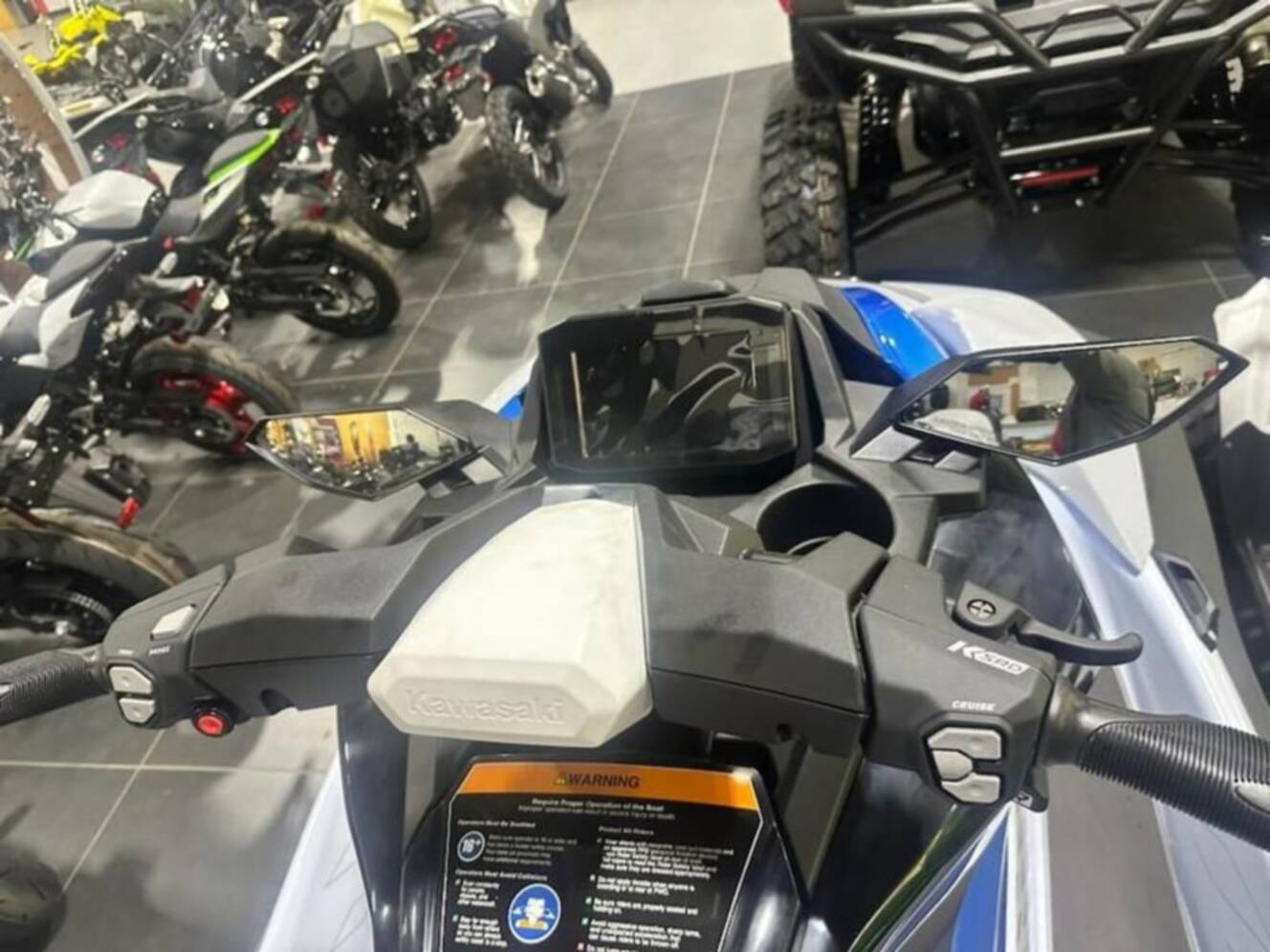 A photo of this 2026 Kawasaki Jet Ski STX 160 X