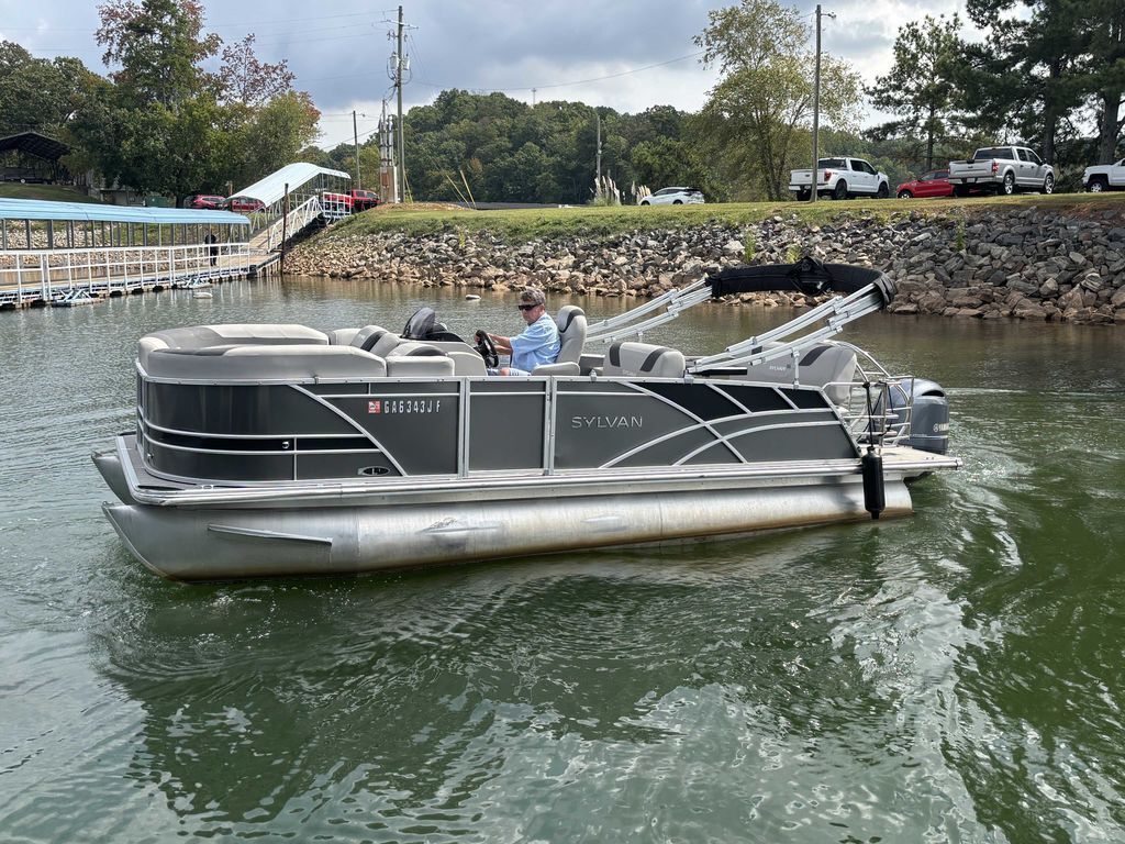 2020 Sylvan L-1 DLZ 21 Tri-Toon PARTY FISH in gainesville GA