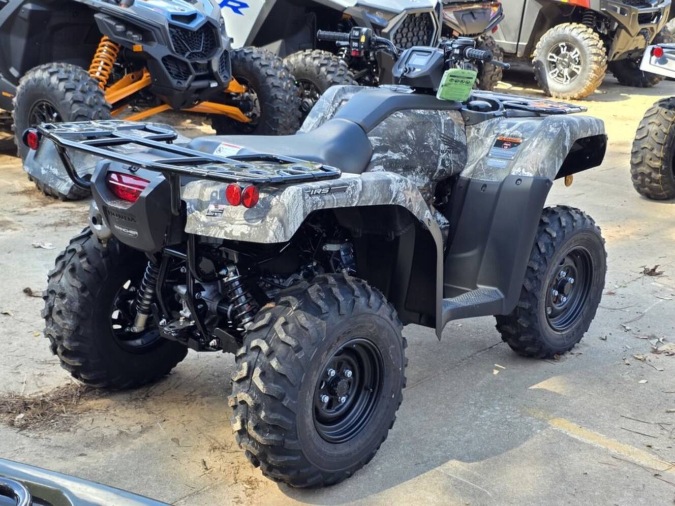 A photo of this 2026 Honda® FourTrax Rancher 4x4 Automatic DCT IRS EPS TrueTimber®