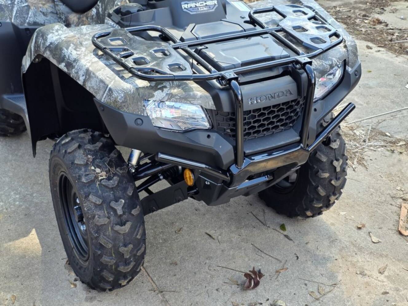 A photo of this 2026 Honda® FourTrax Rancher 4x4 Automatic DCT IRS EPS TrueTimber®