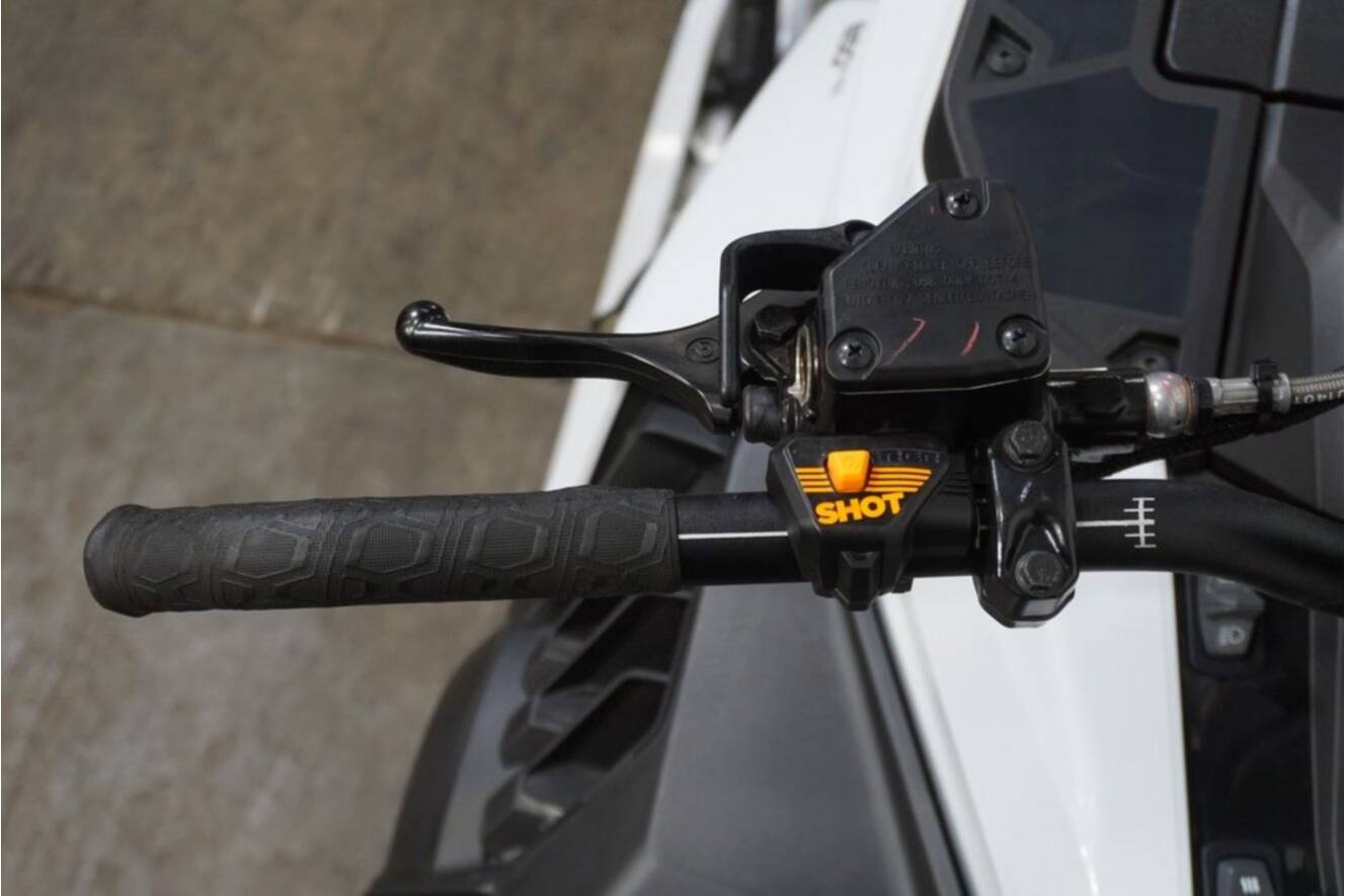 A photo of this 2025 Ski-Doo Summit® Adrenaline® with Edge Package 850 E-TEC 165 S