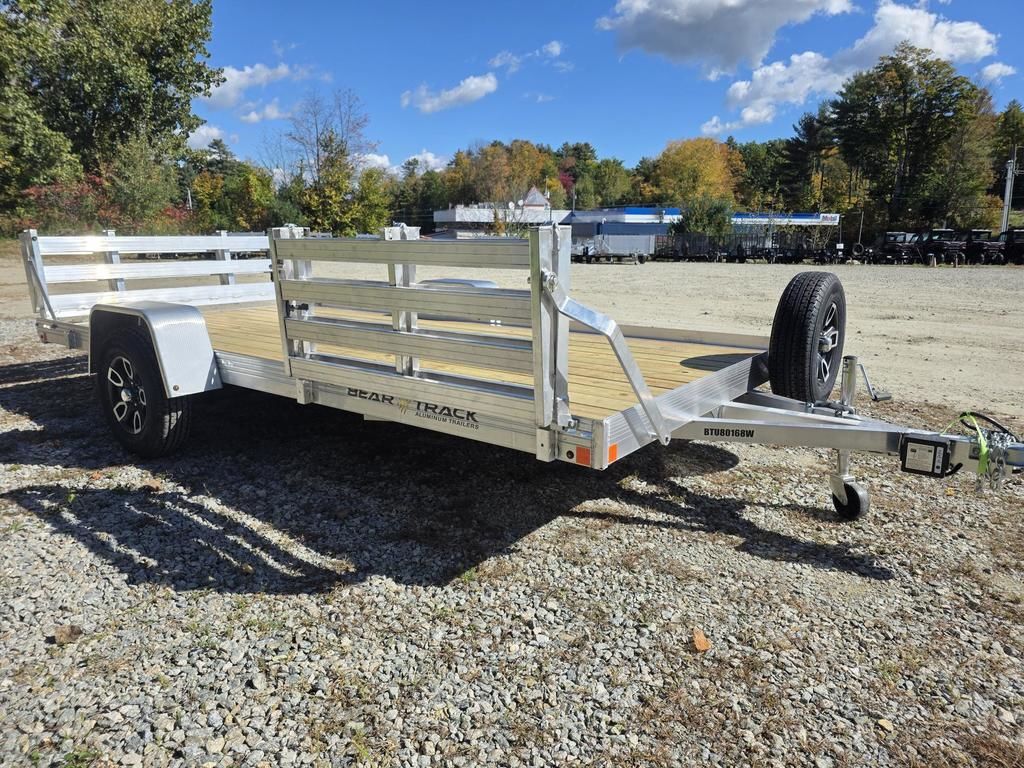 2027 Bear Track Trailers 80" Wide HD Wood Deck w/Side Load Utility Trailer w in Swanzey, NH