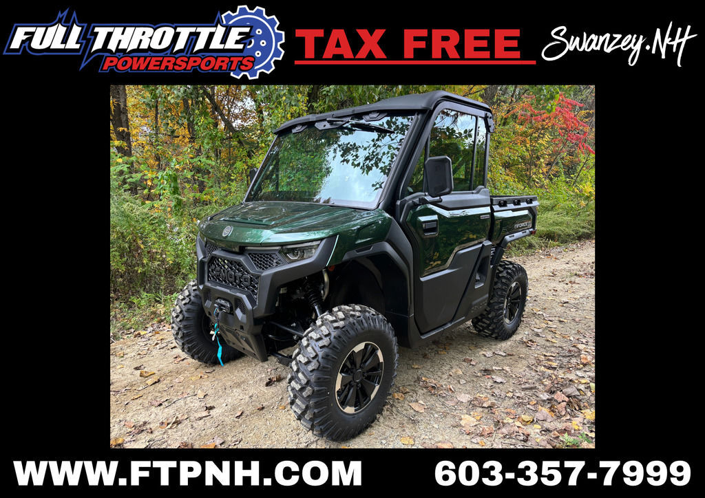 2027 CFMOTO UFORCE U10 Pro Highland EPS in swanzey NH