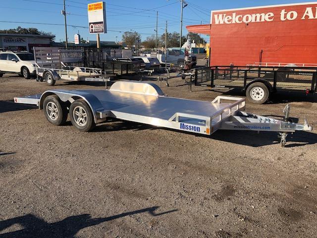 2026 Mission 7 x 18 Aluminum Car / Racing Trailer in Saint Petersburg, FL