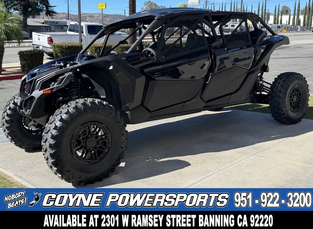 2027 Can-Am Maverick X3 MAX X rs with Smart-Shox RS TURBO RR 72 in banning CA