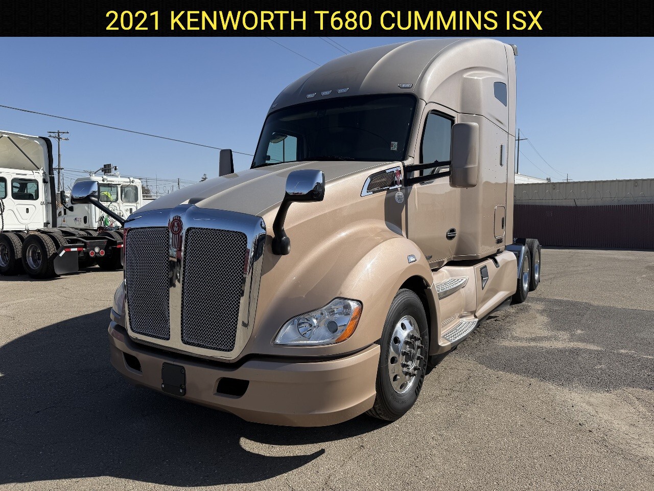 2021 KENWORTH T680 in Stockton, CA