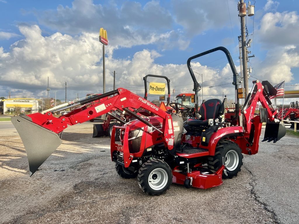 2026 Mahindra 1100 Series 1120 HST w/Mid Mower & Backhoe in Sealy, TX