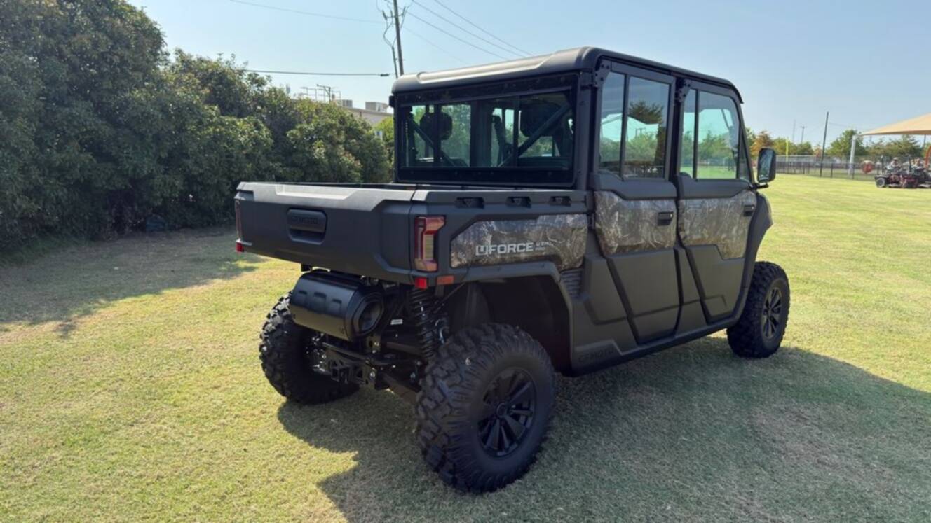 A photo of this 2026 CFMOTO UFORCE U10 XL Pro Highland Camo
