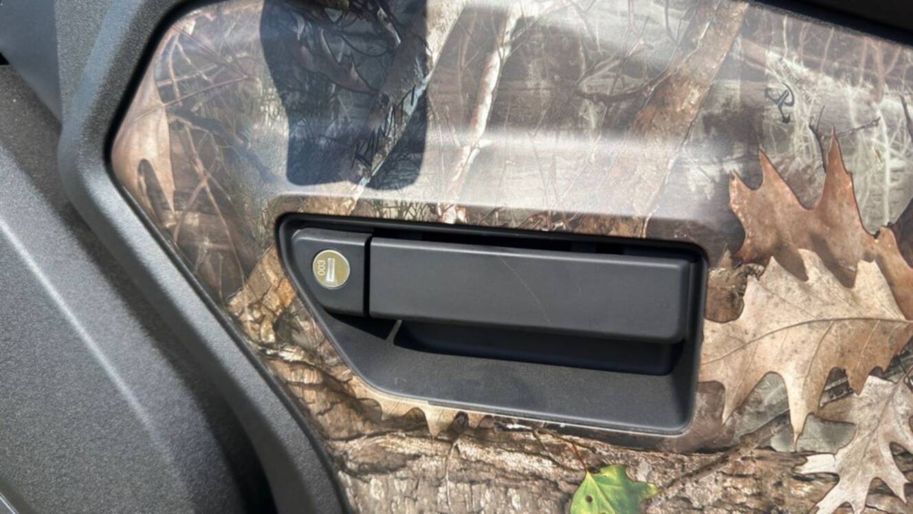 A photo of this 2026 CFMOTO UFORCE U10 XL Pro Highland Camo