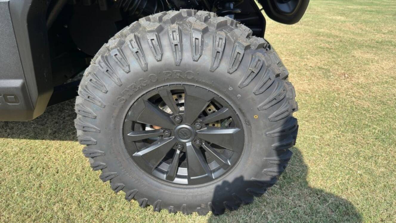 A photo of this 2026 CFMOTO UFORCE U10 XL Pro Highland Camo