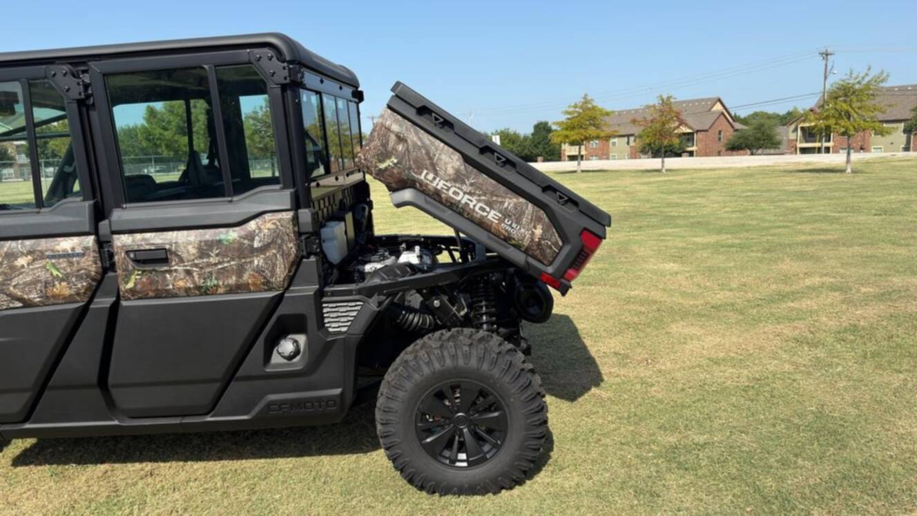 A photo of this 2026 CFMOTO UFORCE U10 XL Pro Highland Camo