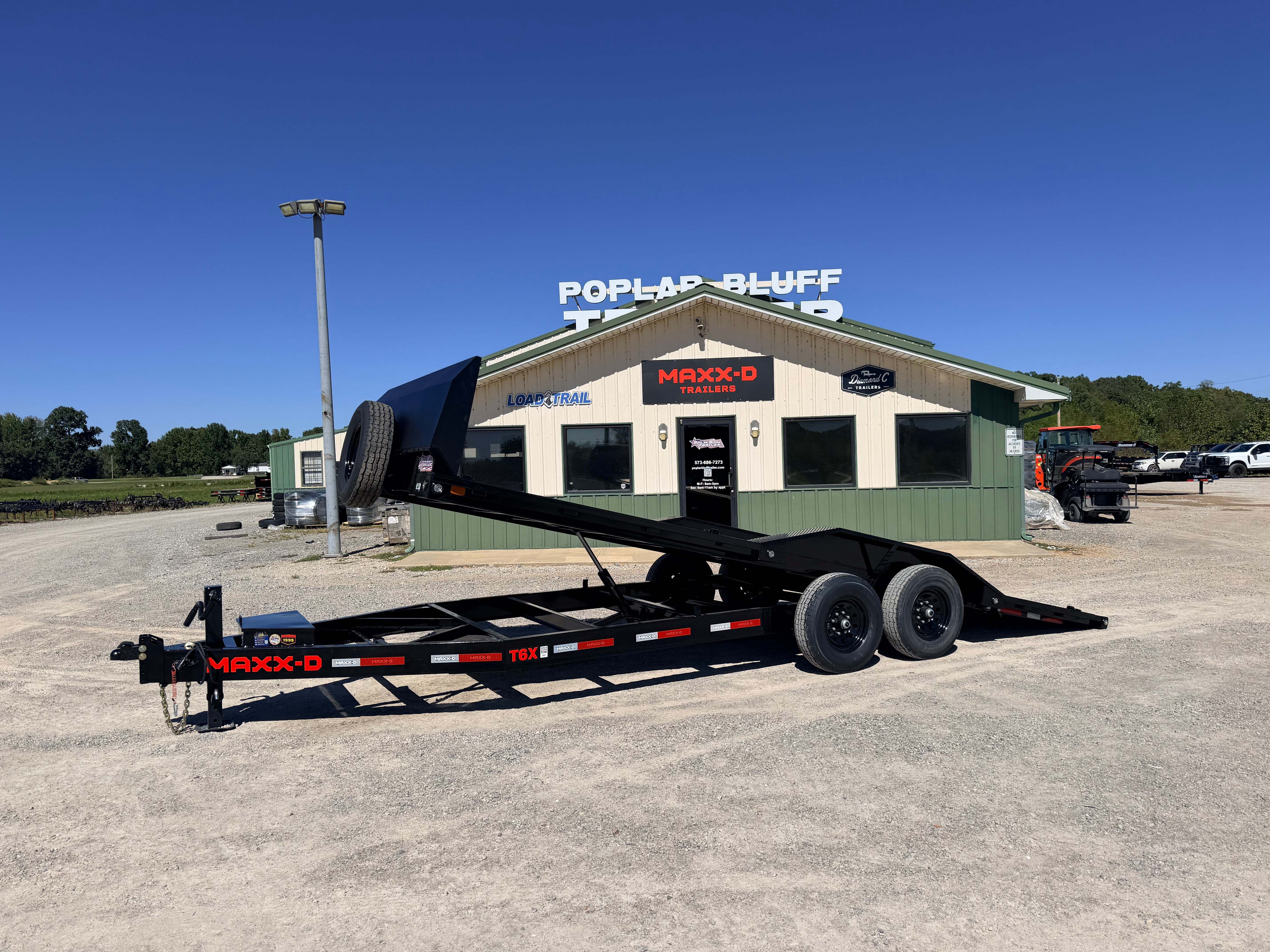 2027 MAXX-D T6X10222 22' x 102" Power Tilt 14k *WINCH INSTALLED* in Poplar Bluff, MO