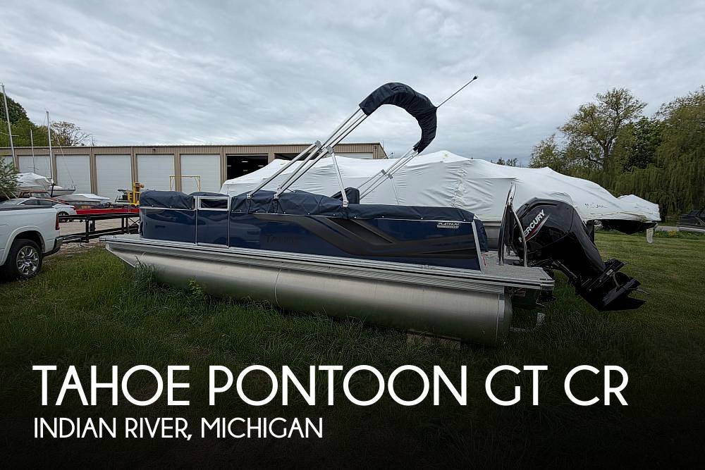 2017 Tahoe Pontoon GT CR in indian river MI