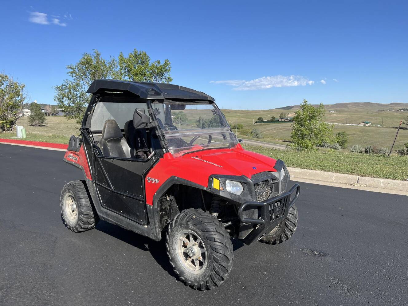 A photo of this 2014 Polaris RZR 800 Indy Red