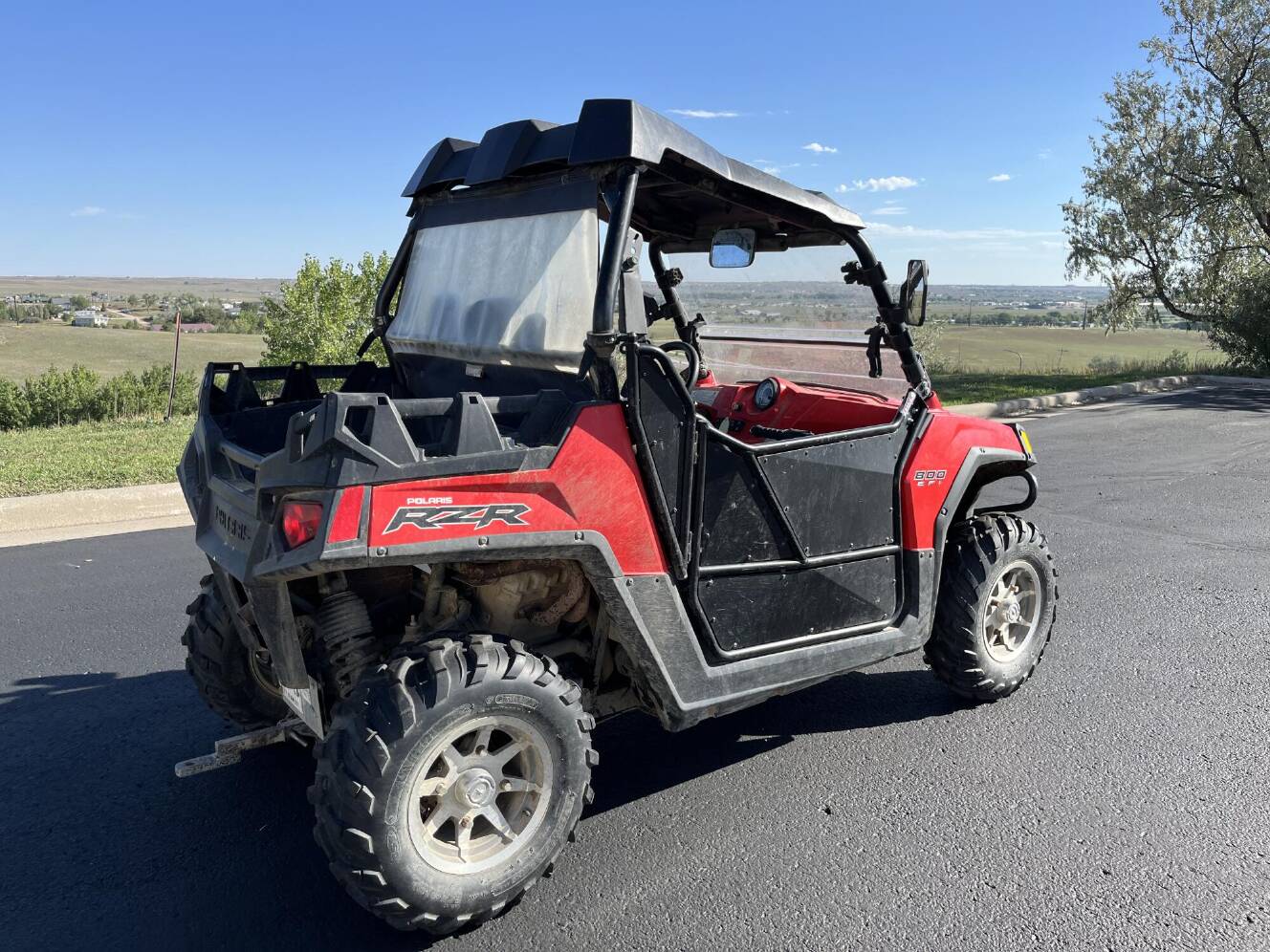 A photo of this 2014 Polaris RZR 800 Indy Red