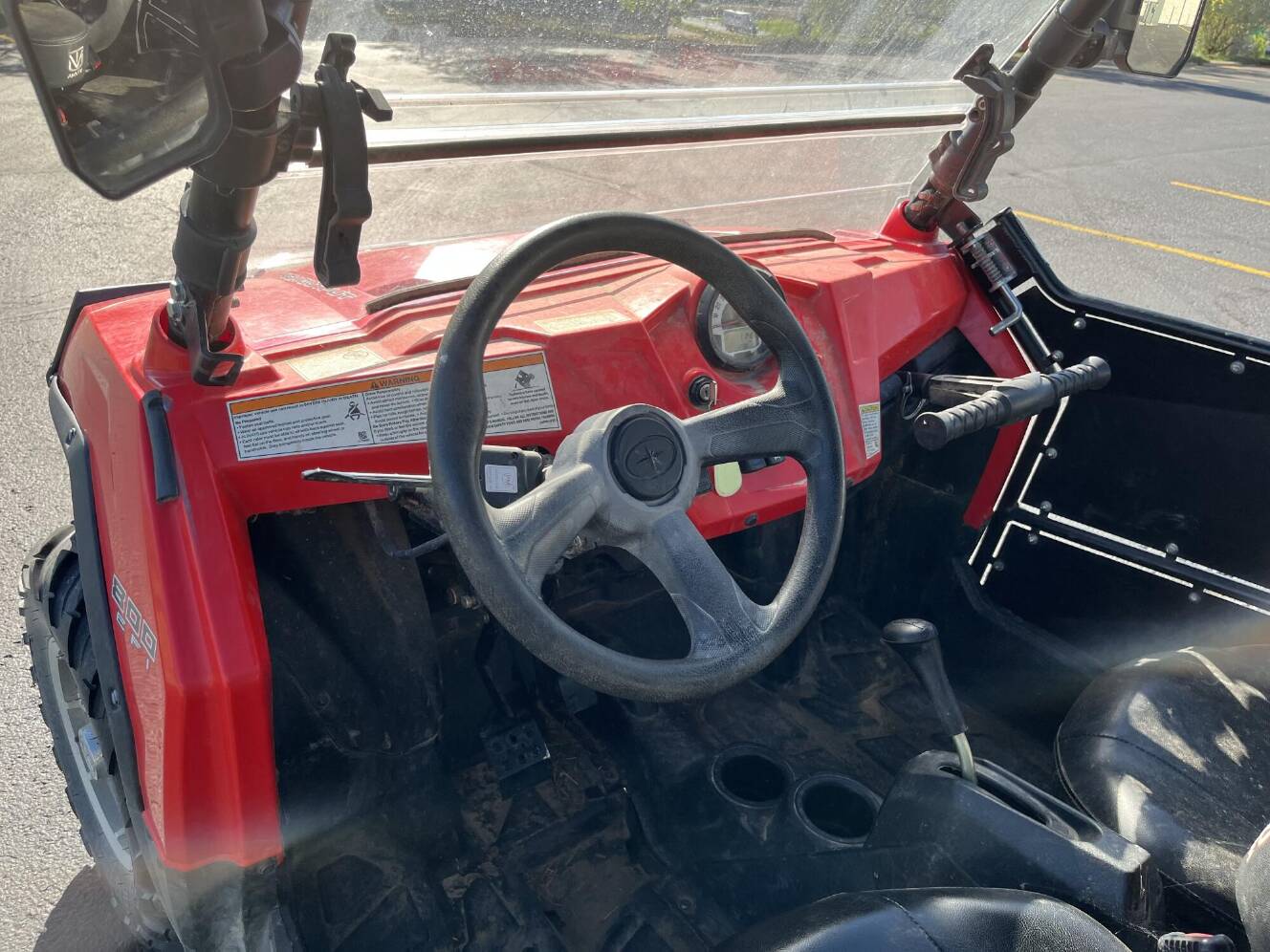 A photo of this 2014 Polaris RZR 800 Indy Red