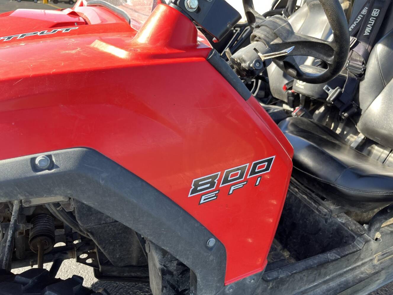 A photo of this 2014 Polaris RZR 800 Indy Red