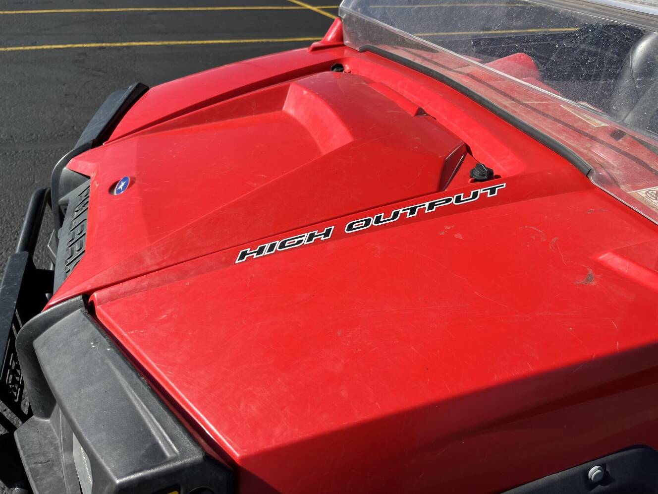 A photo of this 2014 Polaris RZR 800 Indy Red