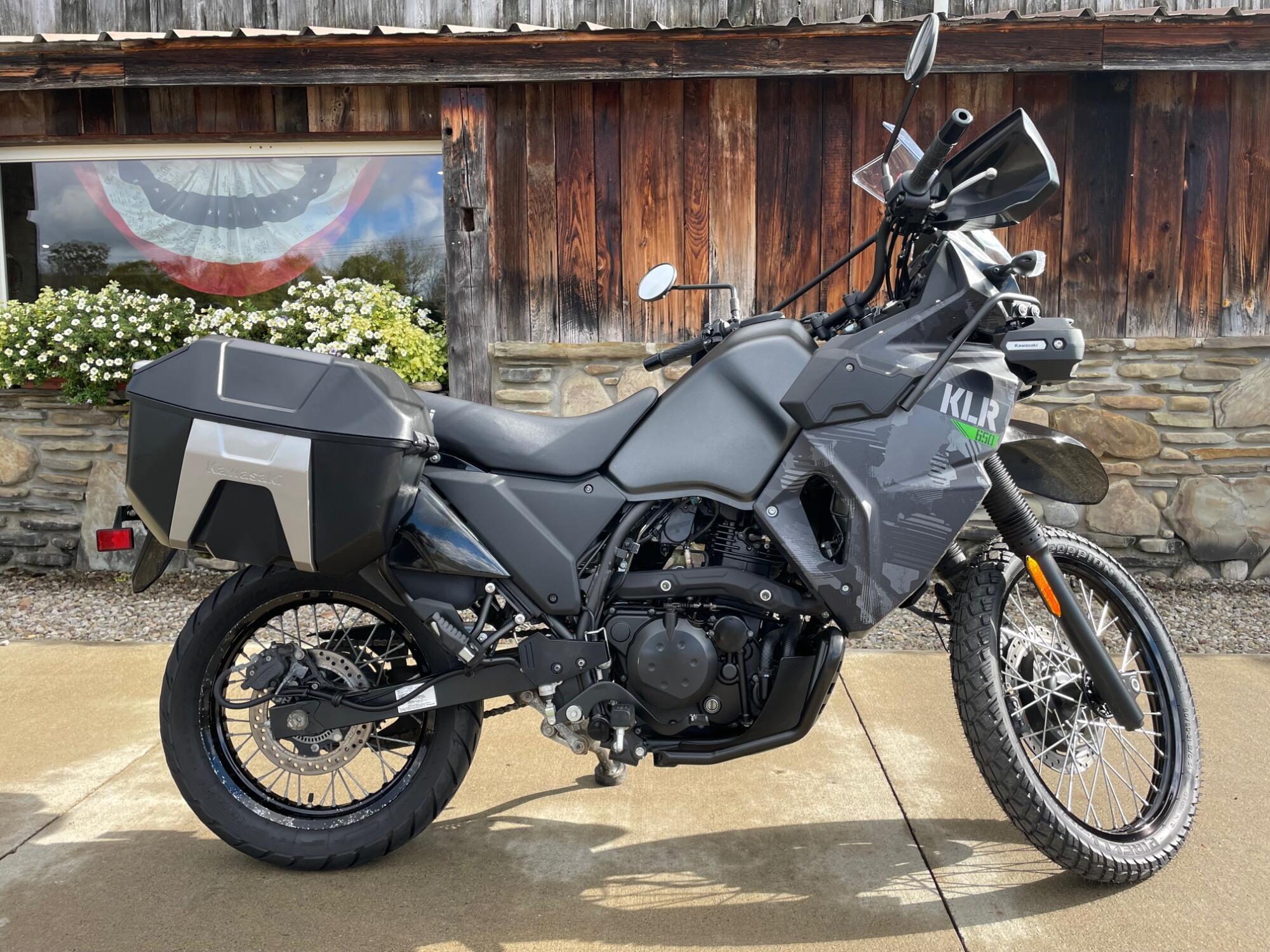 2023 Kawasaki KLR650 Adventure ABS Dual Sport motorcycle