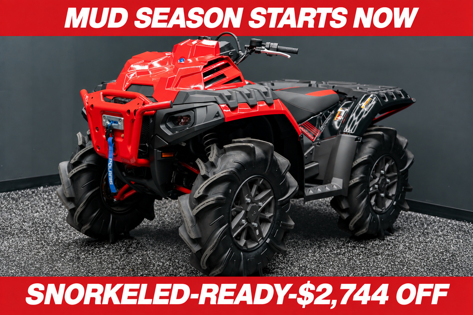 2026 Polaris SPORTSMAN XP 1000 MUD ED INDY RED PEARL Mud Edition in baton rouge LA