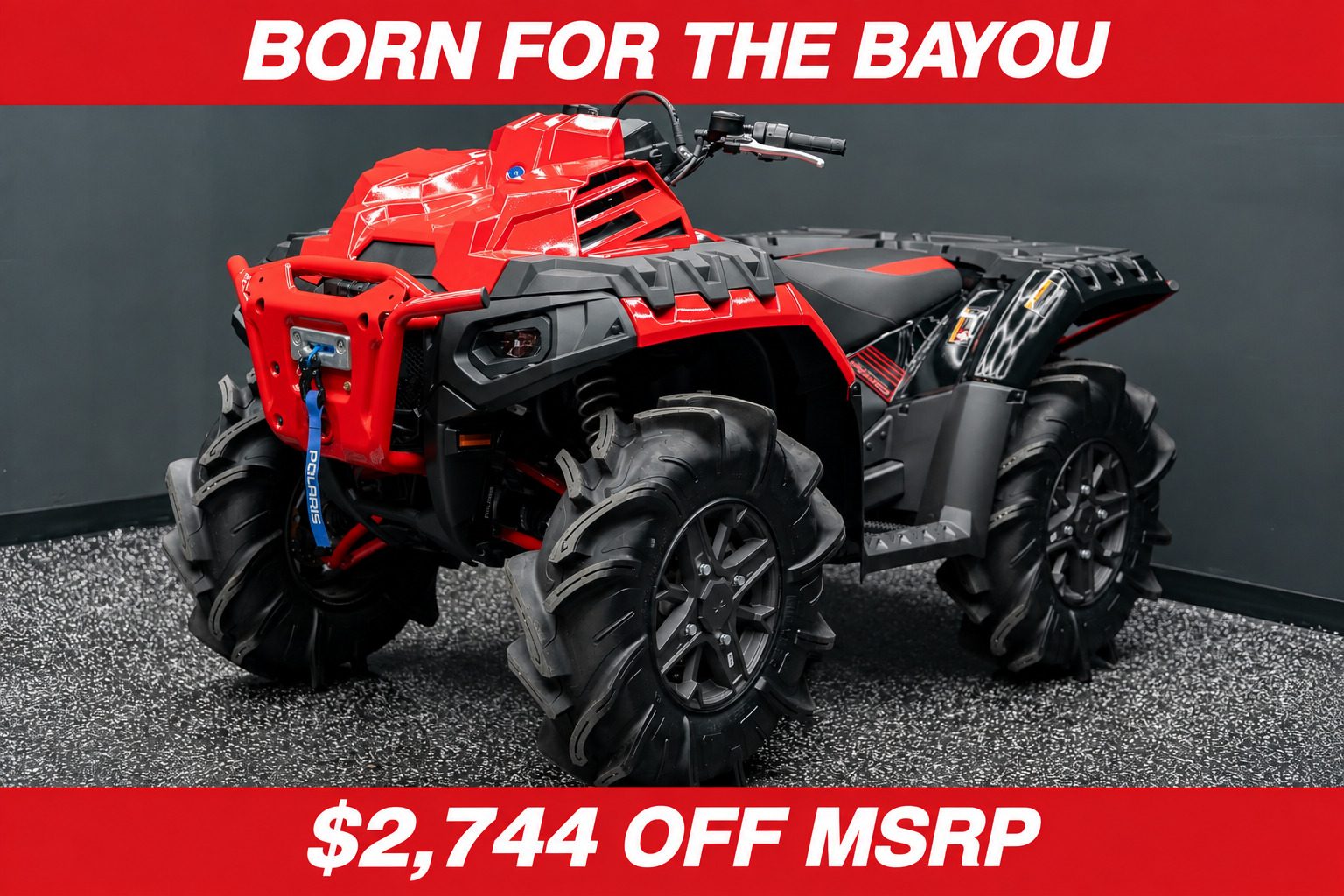 2026 Polaris SPORTSMAN XP 1000 MUD ED INDY RED PEARL Mud Edition in baton rouge LA