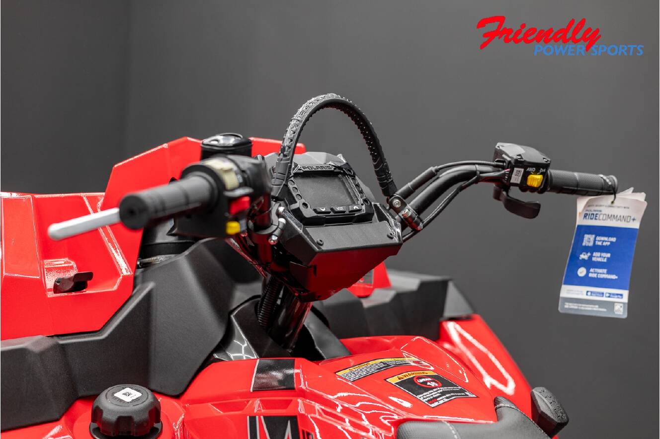 A photo of this 2026 Polaris SPORTSMAN XP 1000 MUD ED INDY RED PEARL Mud Edition