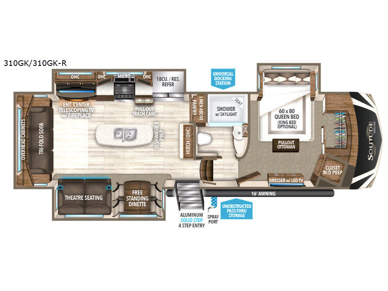 2017 Grand Design Solitude 310GK in boise ID