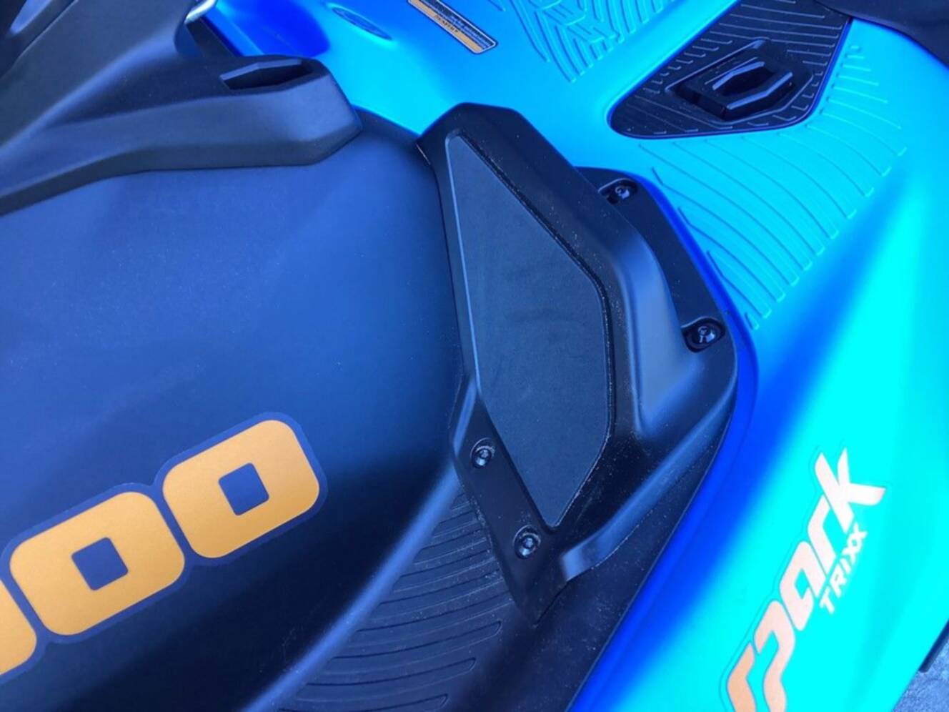 A photo of this 2026 Sea-Doo Spark Trixx for 3 Rotax® 900 ACE - 90 iBR and Aud