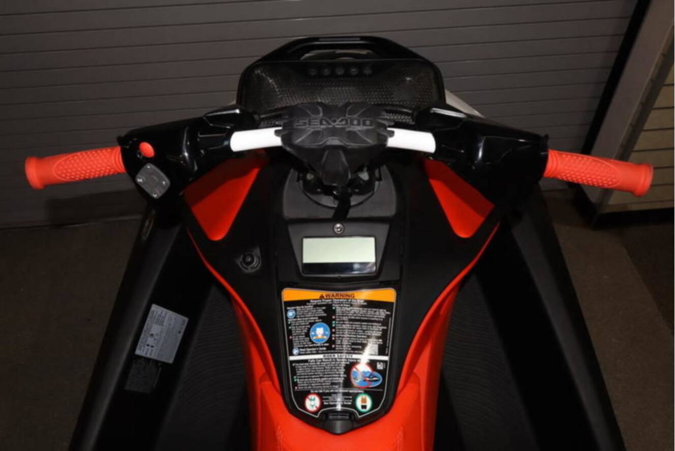 A photo of this 2026 Sea-Doo Spark Trixx for 3 Rotax® 900 ACE - 90 iBR and Aud