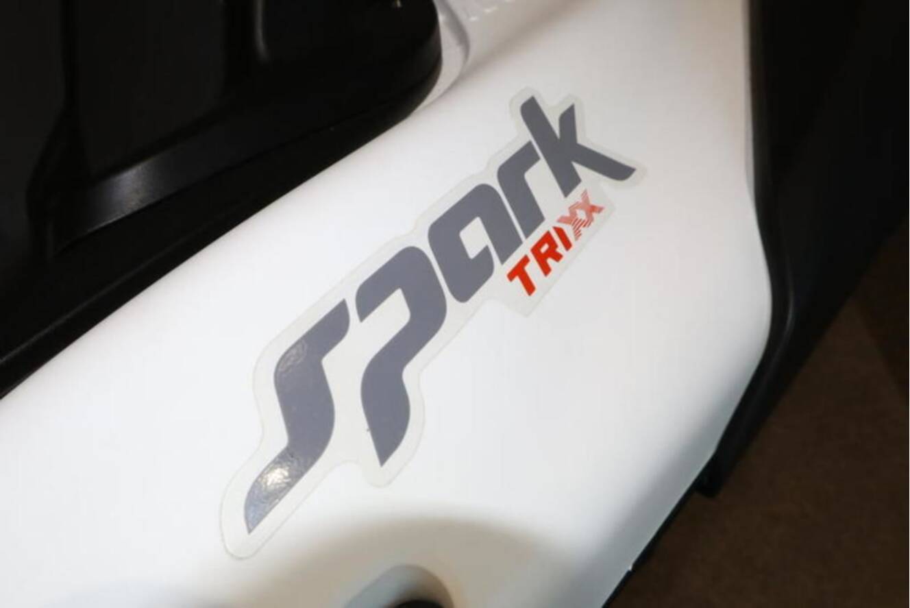 A photo of this 2026 Sea-Doo Spark Trixx for 3 Rotax® 900 ACE - 90 iBR and Aud