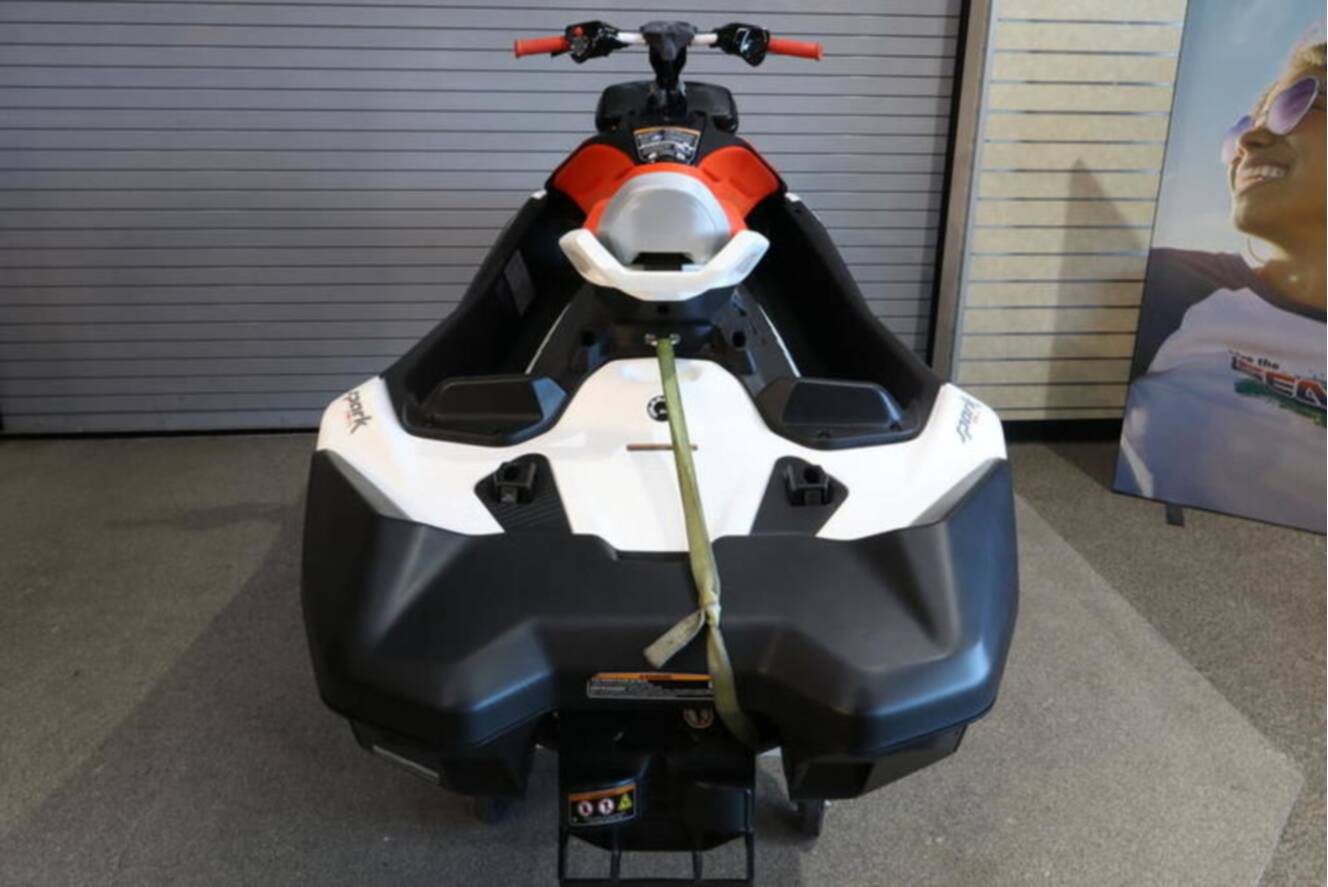 A photo of this 2026 Sea-Doo Spark Trixx for 3 Rotax® 900 ACE - 90 iBR and Aud