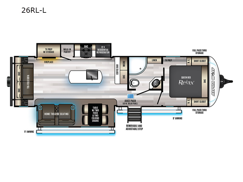 2022 Forest River Rv Cherokee Alpha Wolf 26RL-L in alvarado TX