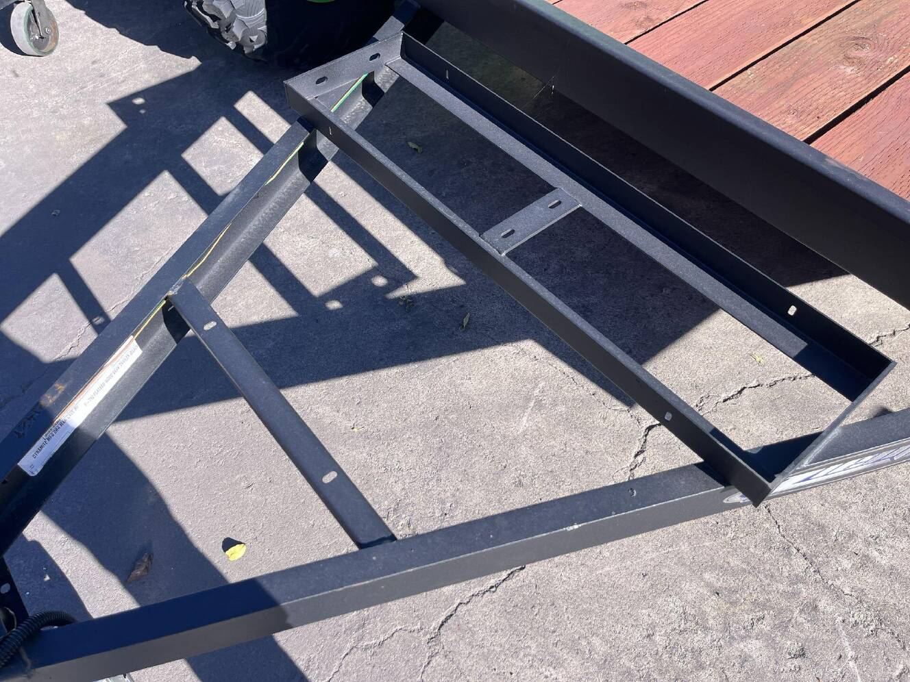 A photo of this 2025 Zieman F-712 WOOD DECK