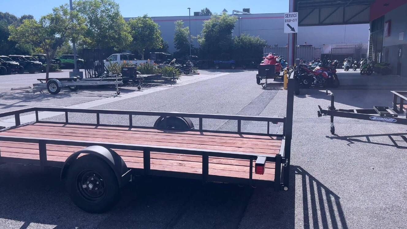 A photo of this 2026 Zieman F714 FLATBED TRAILER